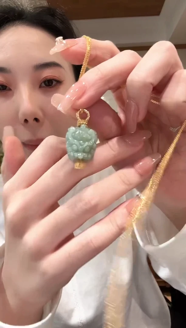 【闪购商品】翡翠颈饰未镶嵌国风