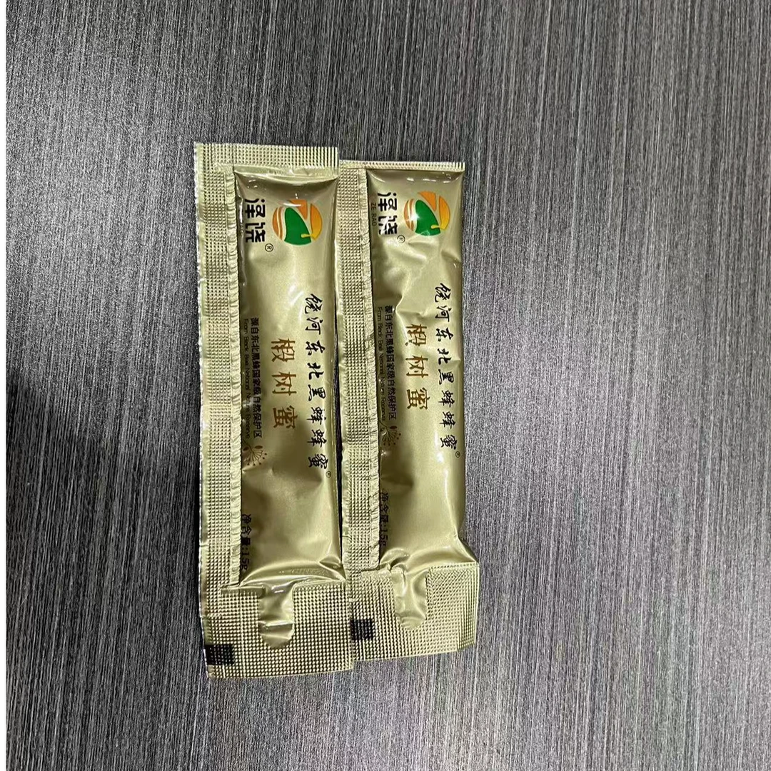 饶河县东北黑蜂蜂蜜椴树蜜条装便捷独立小包泡水喝的饮品15g*6条