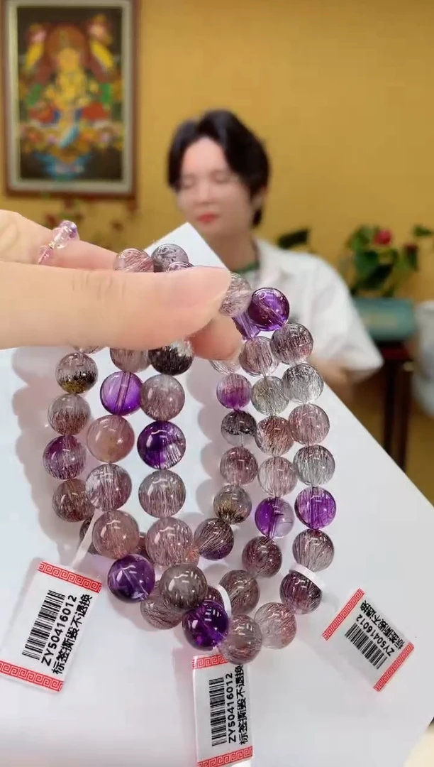 水晶手串未镶嵌35多样性发一件@@ZY50416012