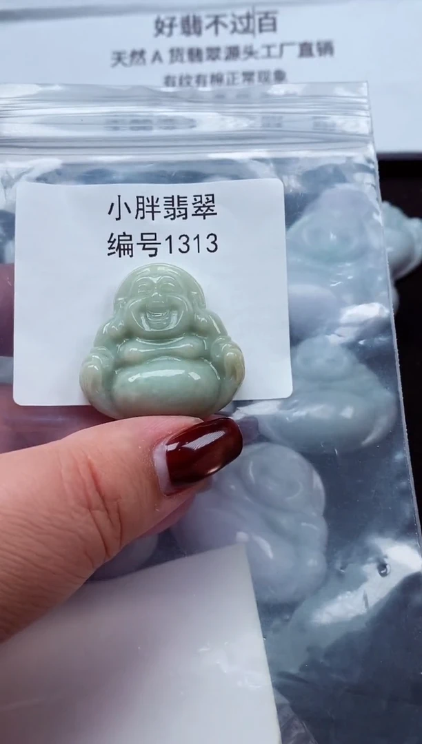 颈饰未镶嵌翡翠缅甸天然A货翡翠1313