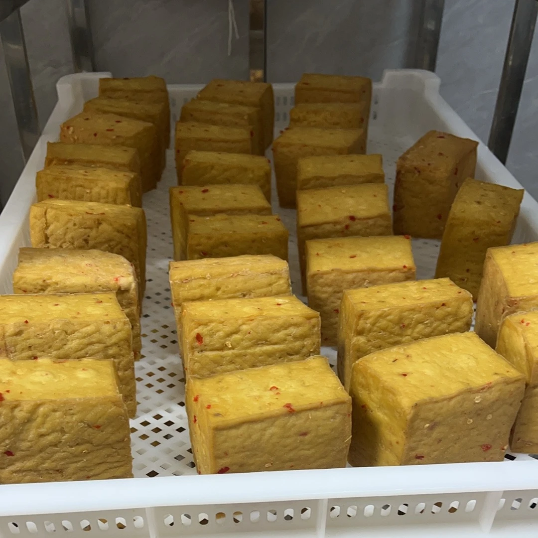 淳安千岛湖特产中洲助农农家手工烘豆腐松子豆腐辣豆腐