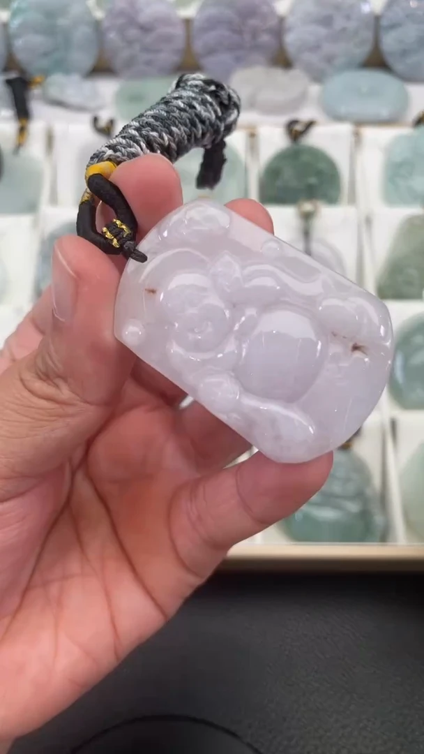 颈饰未镶嵌翡翠天然缅甸翡翠A货200