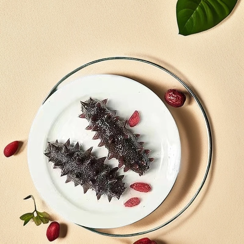 渤海湾即食海参12-16只左右京东顺丰包邮独立包装可以一只试吃