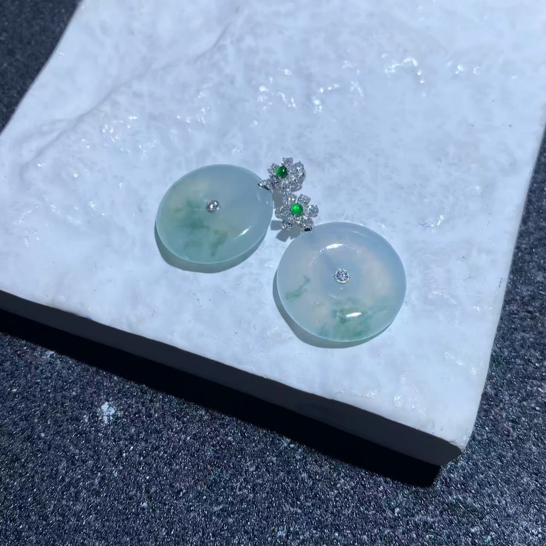 翡翠平安扣F1821多样性发一