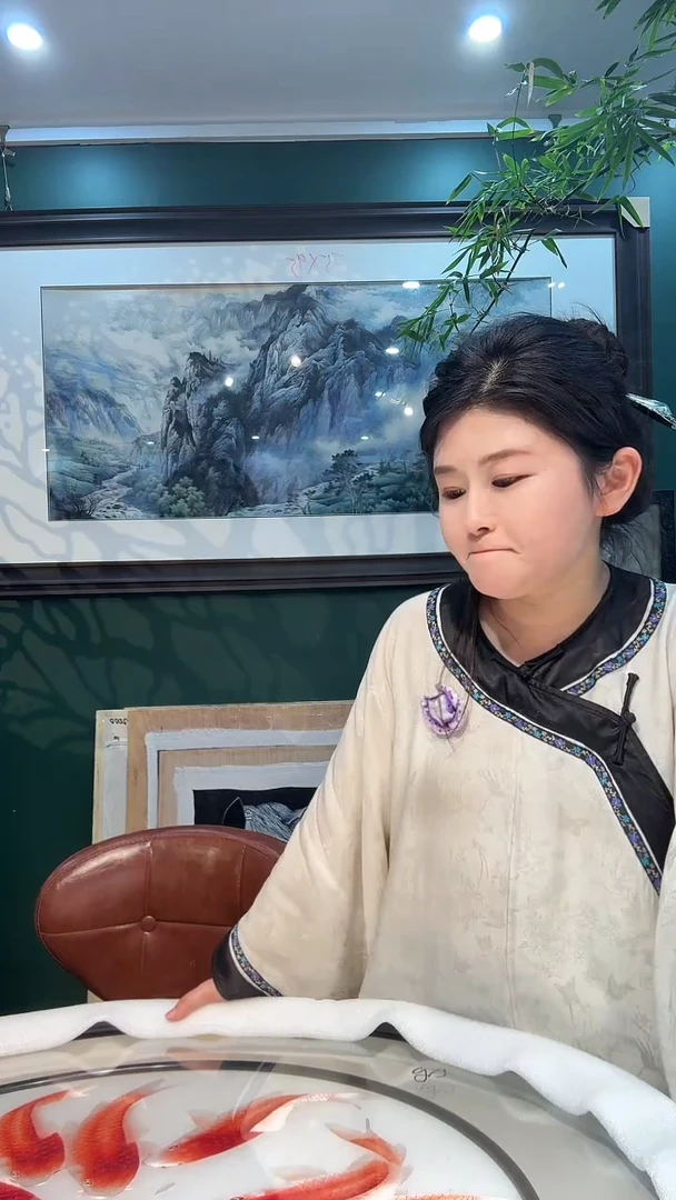 竖款菊*非遗苏绣手工装饰画孔雀不包邮