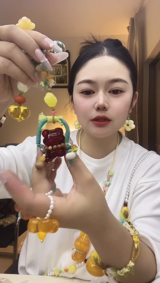 无合金北熊熊时尚穿搭饰品