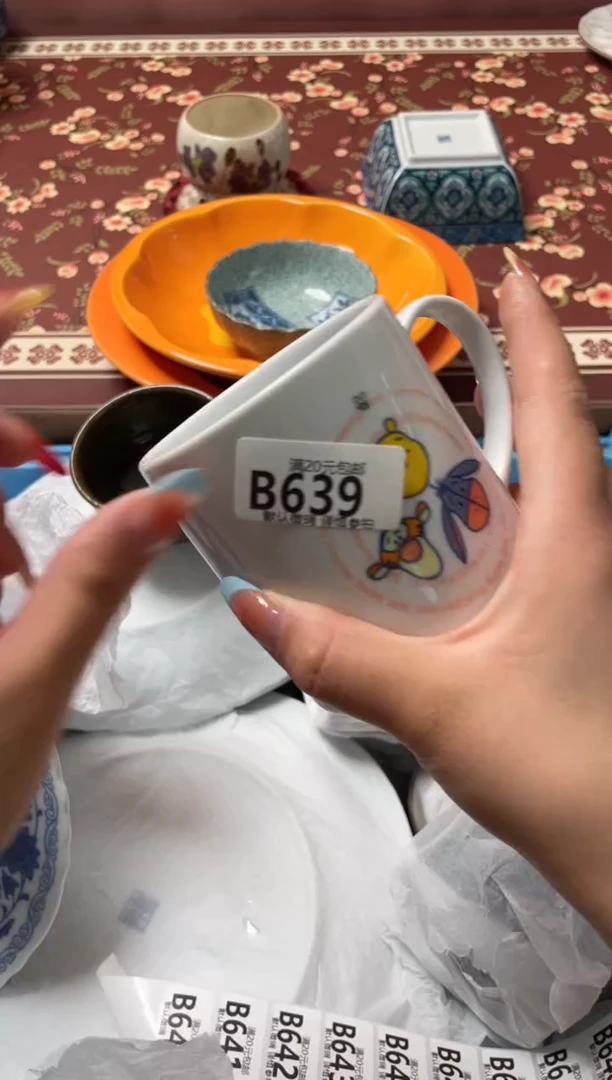 瓷片嗒*硫瓷器瓷器B639