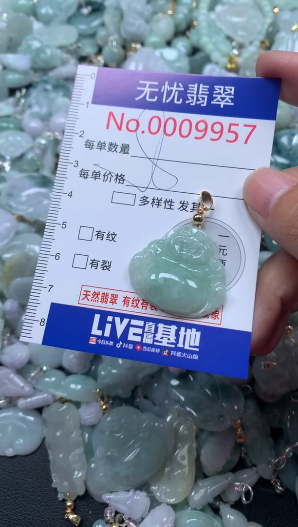 颈饰未镶嵌翡翠9957