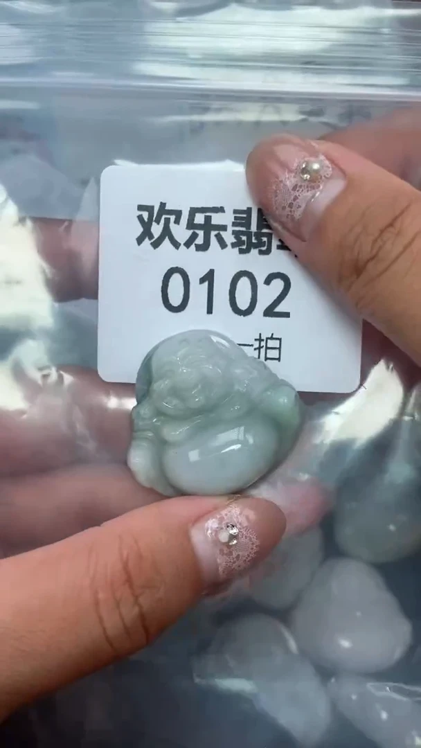 颈饰未镶嵌翡翠缅甸天然翡翠0102