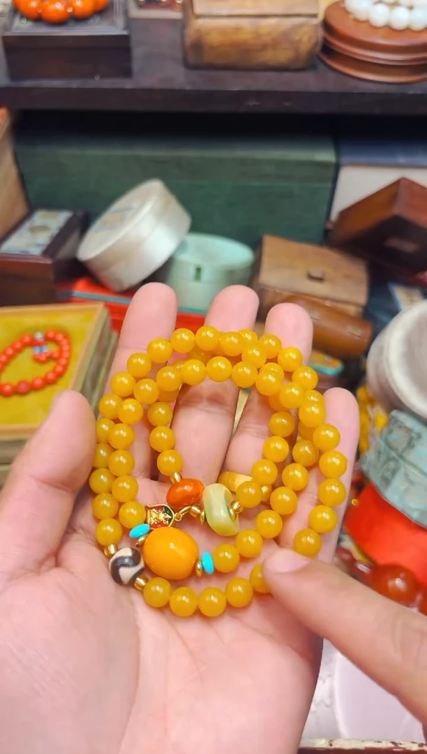 【闪购商品】蜜蜡裸石未镶嵌X阿硕专属高端精品65