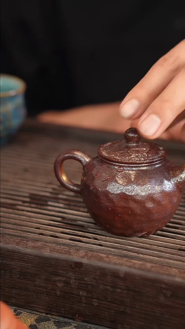 茶壶紫砂原矿手工制作160cc