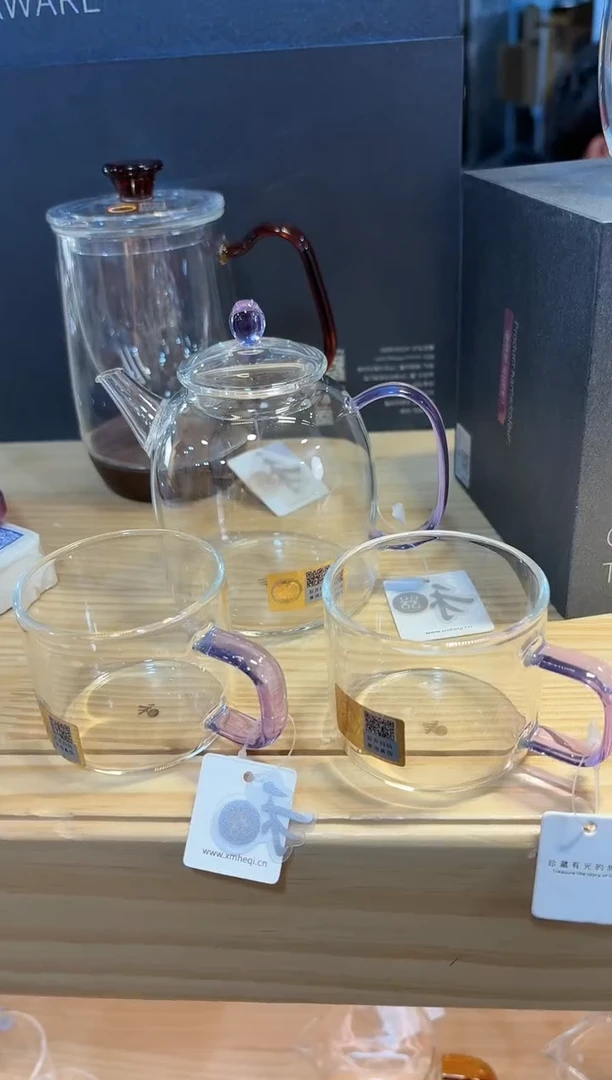 【闪购商品】禾器-宴辰壶-浅紫色+禾器清禾浅紫