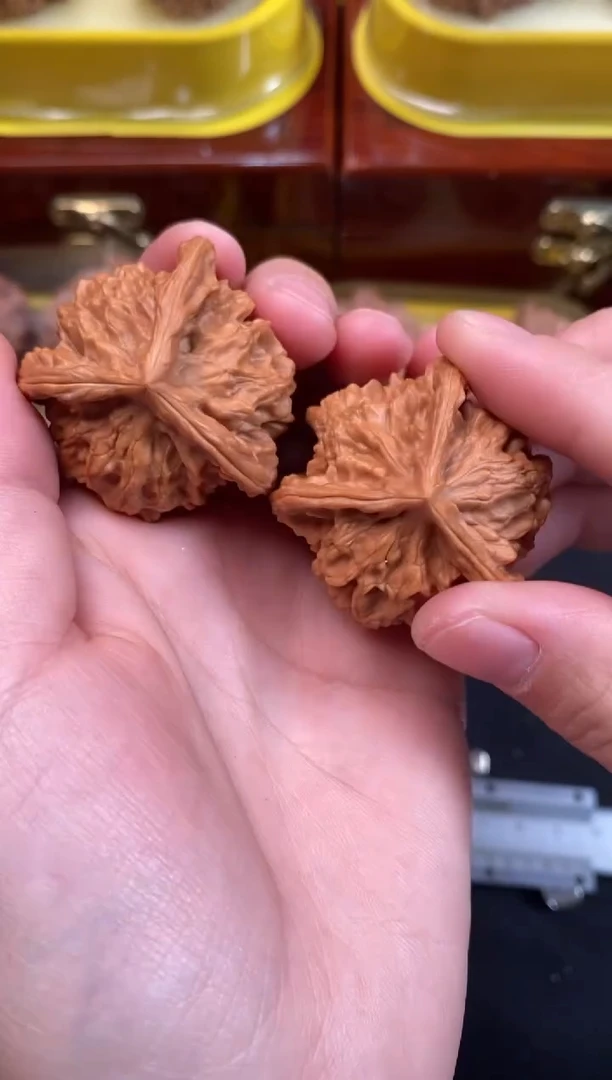 把件文玩核桃盘山正奔三棱38尺Q797