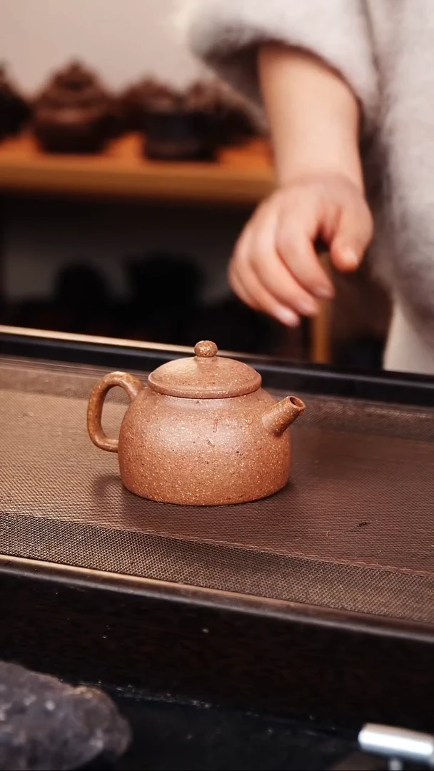 茶壶紫砂原矿紫砂壶