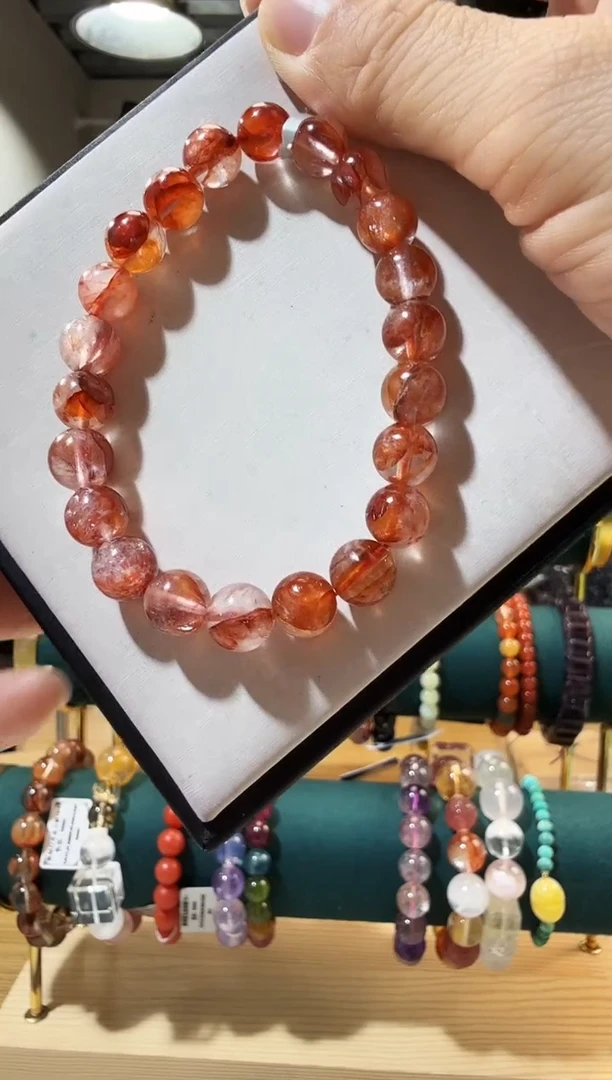 未镶嵌手链水晶优0638 约8mm