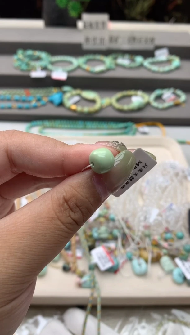 绿松石未镶嵌单珠R17