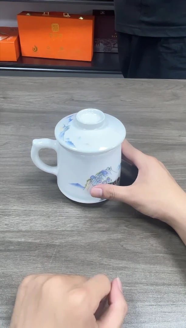 摆件青韵瓷华陶瓷21