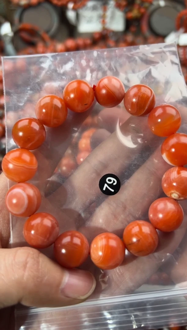 未镶嵌手串南红玛瑙1