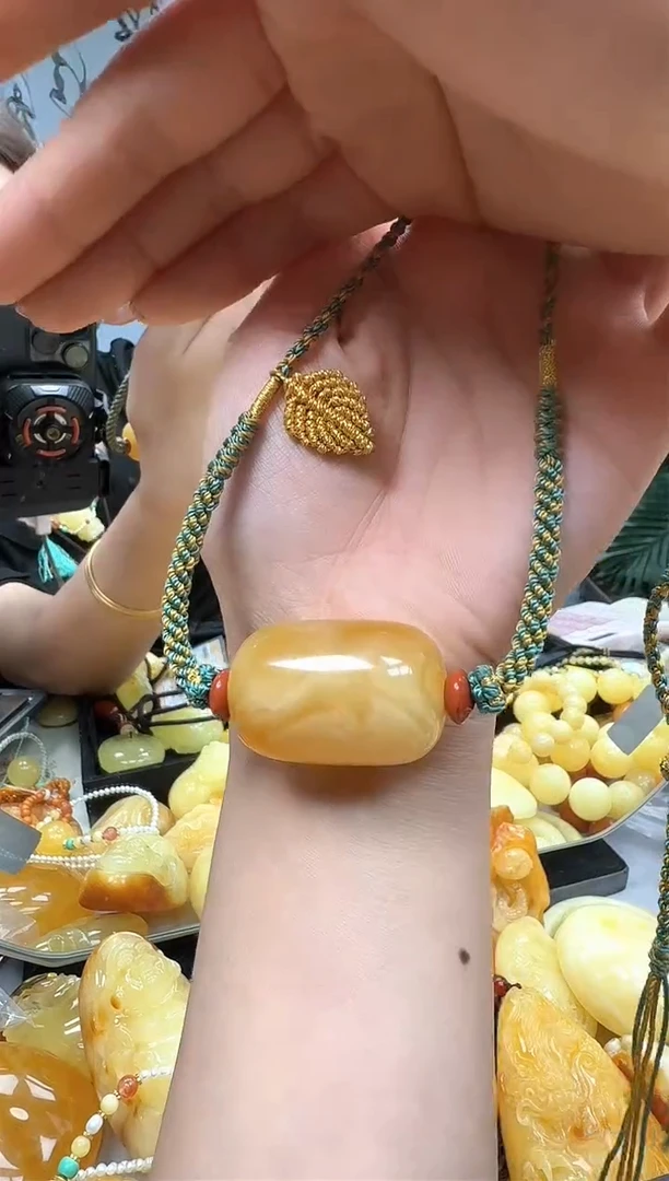 【闪购商品】琥珀裸石未镶嵌锁骨链