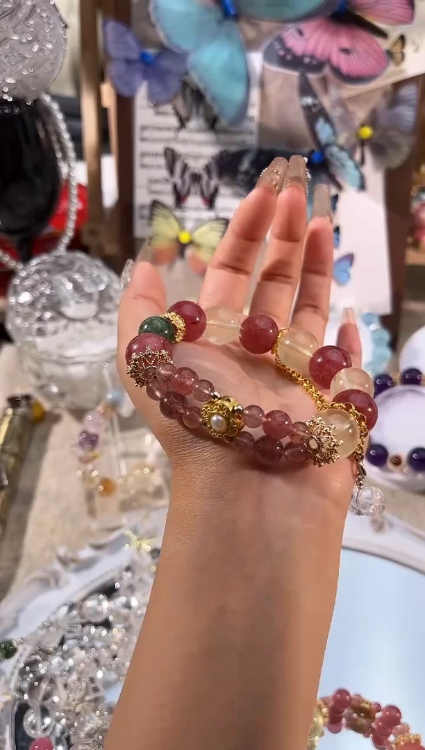 【闪购商品】水晶手链未镶嵌多样性发货颜色微差【拍两单！！】