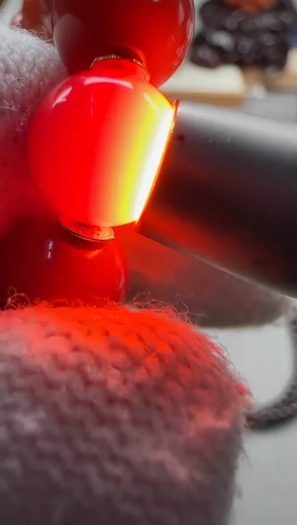 【闪购商品】南红玛瑙手串手串18K金镶嵌手串手串