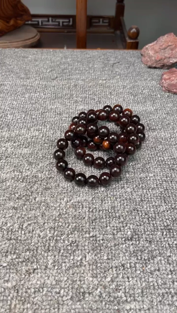 柏木（崖柏）1.5圆珠凤血金 瓷化料 香味浓郁