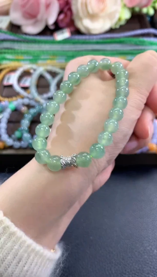 未镶嵌手串翡翠c142