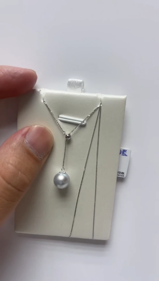 海水珍珠18K金镶嵌颈饰清货