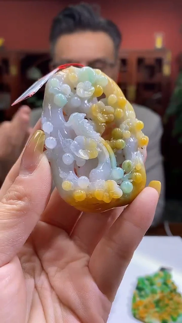 未镶嵌定制翡翠01/1221/W/花