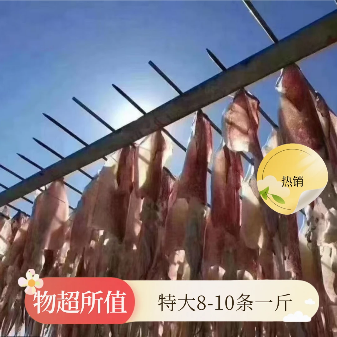 福建东山特产鱿鱼干特大鱿鱼干8-10规格顺丰包邮