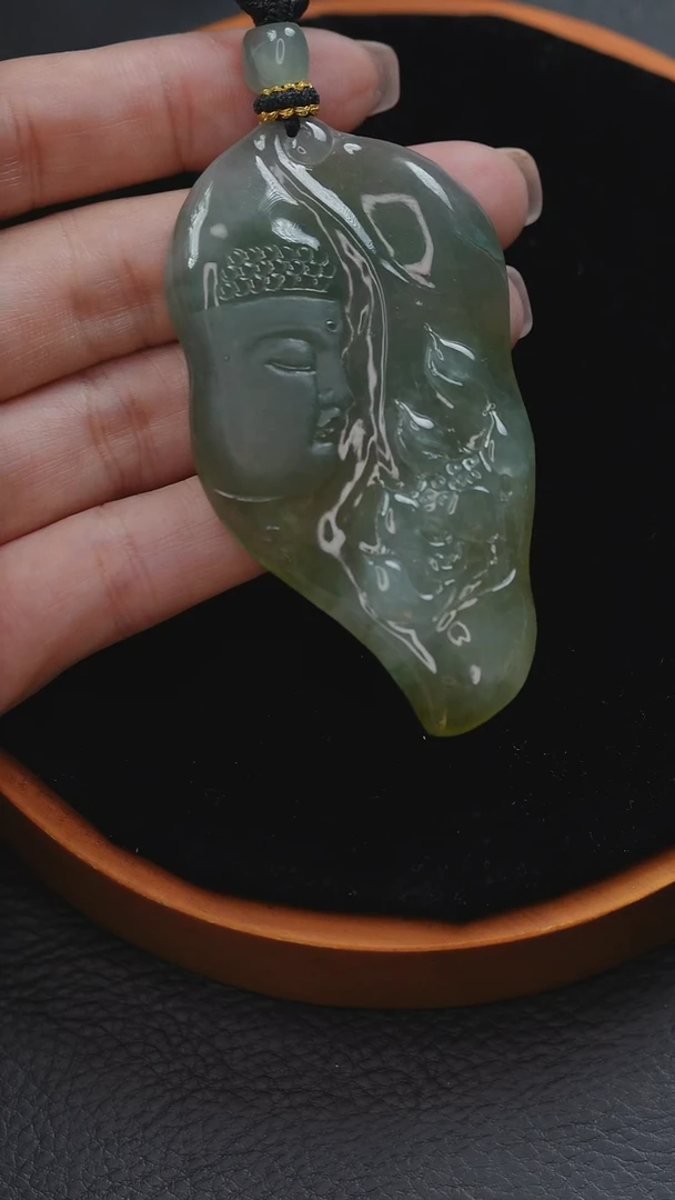颈饰未镶嵌翡翠庆*缅甸天然翡翠