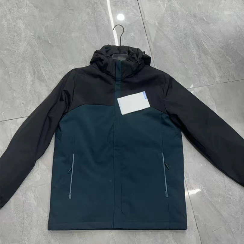 男士双拼冲锋棉服95228