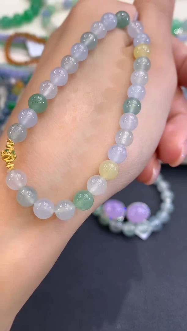 未镶嵌手串翡翠w91