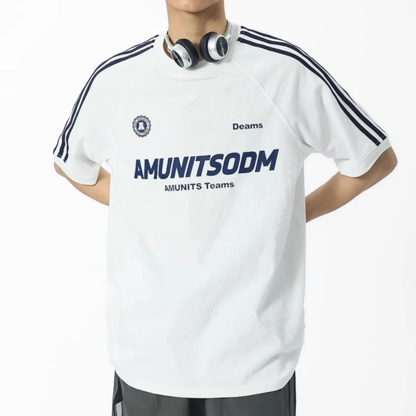 复古运动SORONA凉感插肩袖T恤短袖男女情侣潮流