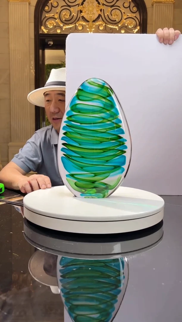 茶宠琉璃艺术摆件R194