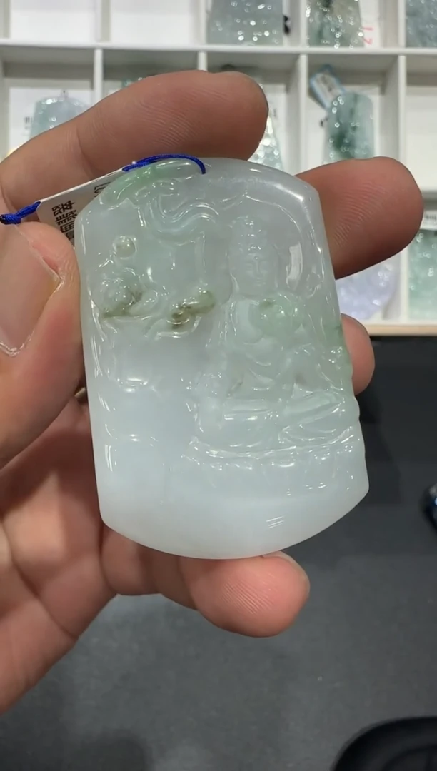 未镶嵌挂件翡翠A货翡翠多样性孤品