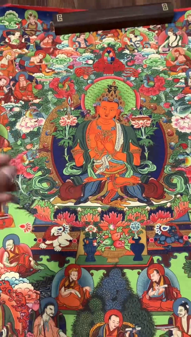 卷轴画老三的唐卡tk16