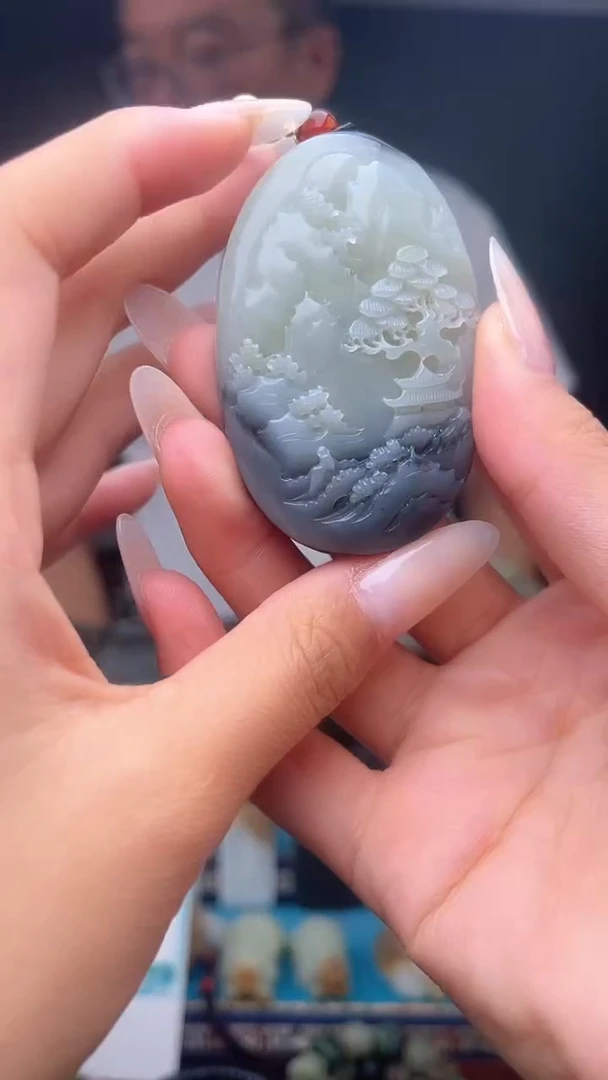 未镶嵌和田玉挂件1