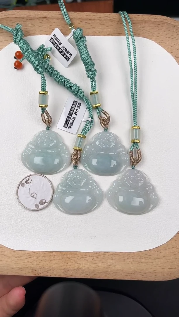 颈饰未镶嵌翡翠翡翠LA099中小佛+多样性发其一