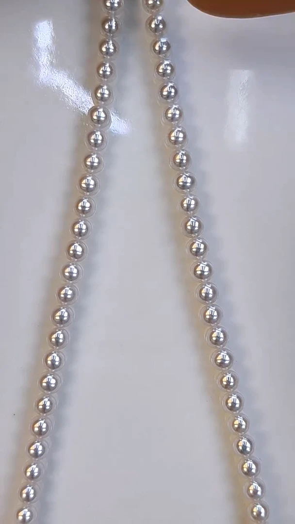 项链14K金镶嵌淡水珍珠4