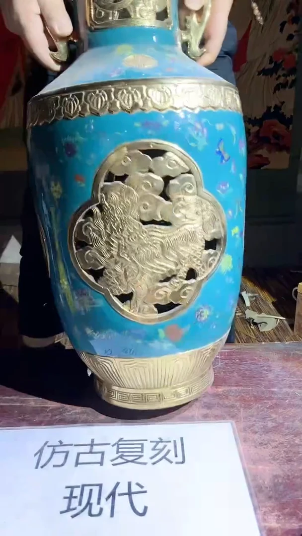 摆件景德镇陶瓷流水236