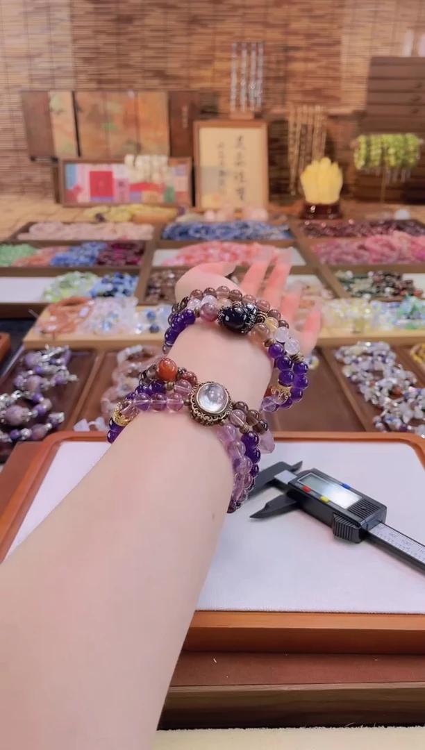 水晶手链合金cb3521cb3521