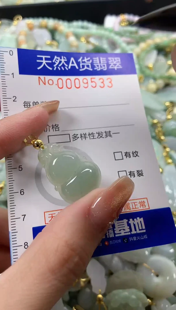 颈饰未镶嵌翡翠天然A货翡翠