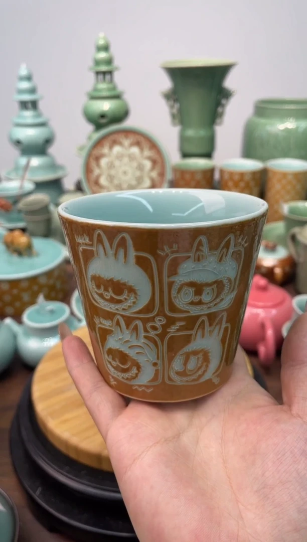 特价福利 微瑕 慧仙青瓷