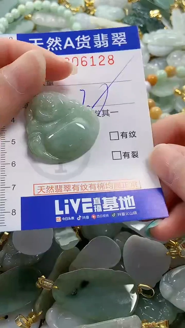 颈饰未镶嵌翡翠纯天然货a翡翠