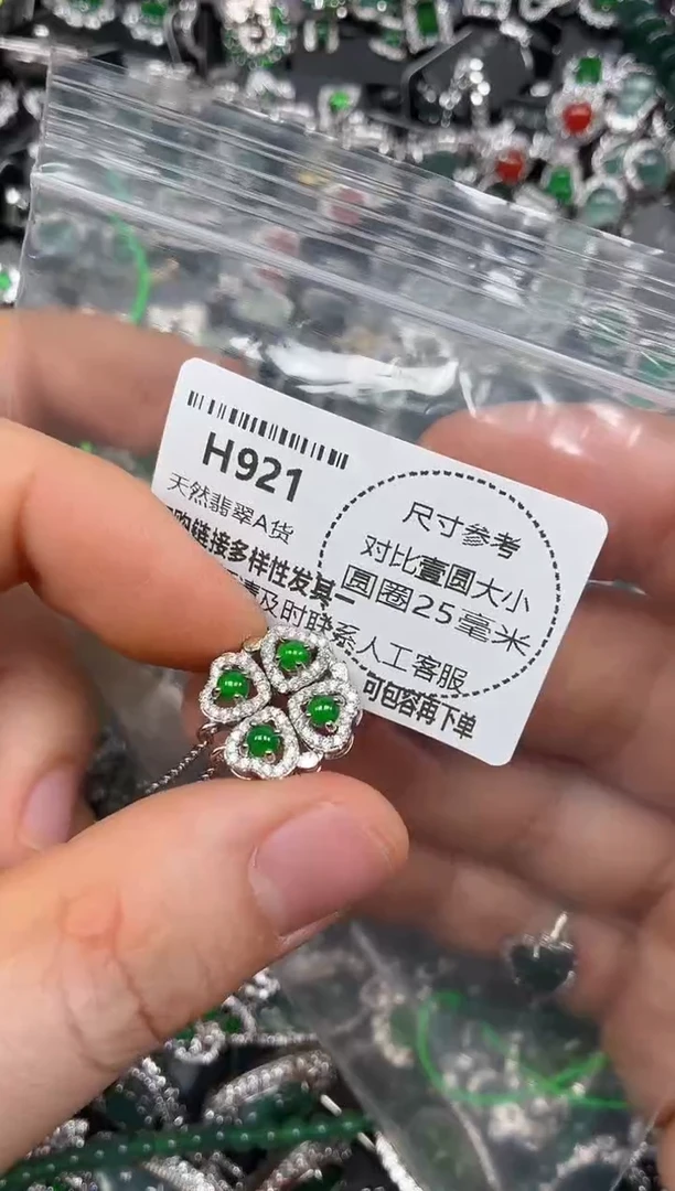 颈饰未镶嵌翡翠H921项链