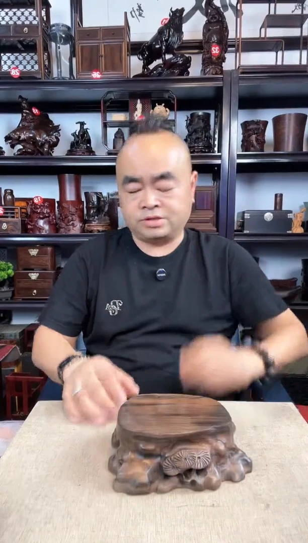 木44瑕疵老李红木工艺品