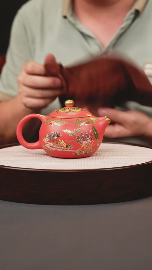 茶壶紫砂贵妃泥珐琅彩西施