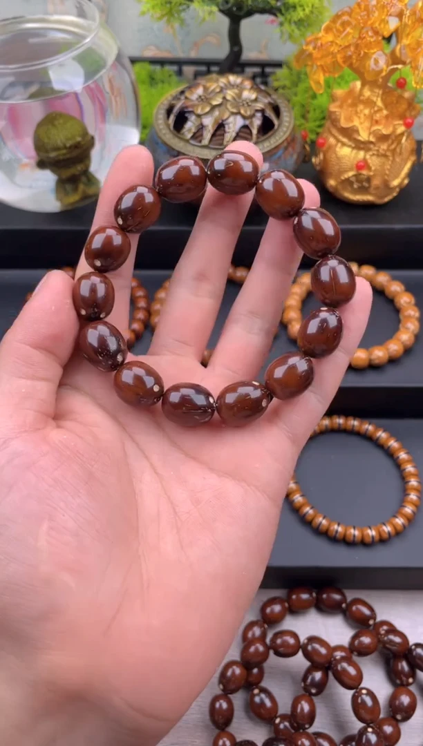 紫金鼠手串紫金鼠枣珠2号