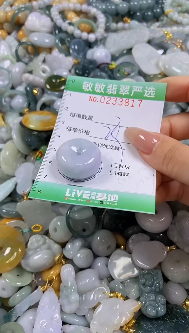 翡翠未镶嵌颈饰闪购0233817